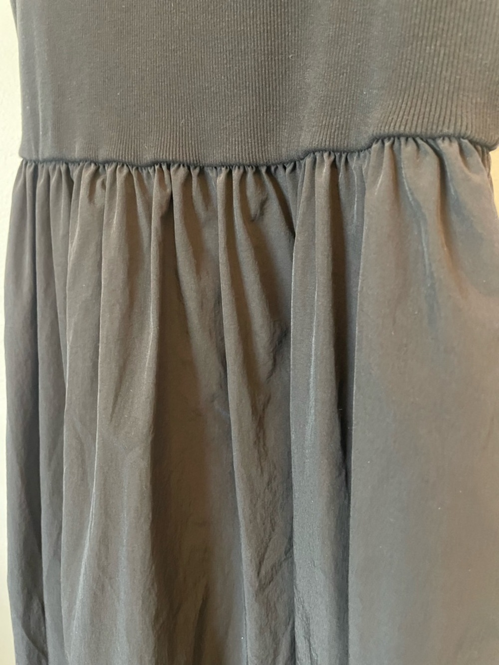 UNIQLO Combination Sleeveless Midi Dress Black Size M - Picture 5 of 8